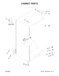 Diagram for 02 - Cabinet Parts