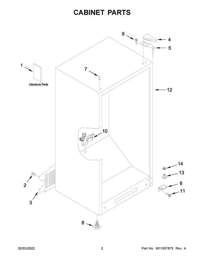 Diagram for WZF34X16DW08