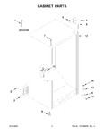 Diagram for 02 - Cabinet Parts