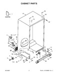 Diagram for 02 - Cabinet Parts