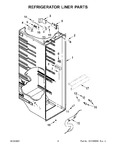 Diagram for 03 - Refrigerator Liner Parts