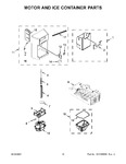 Diagram for 06 - Motor And Ice Container Parts