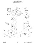 Diagram for 02 - Cabinet Parts