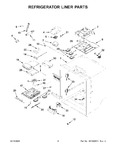 Diagram for 03 - Refrigerator Liner Parts