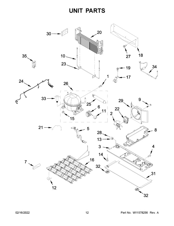 Diagram for WRF757SDHV03