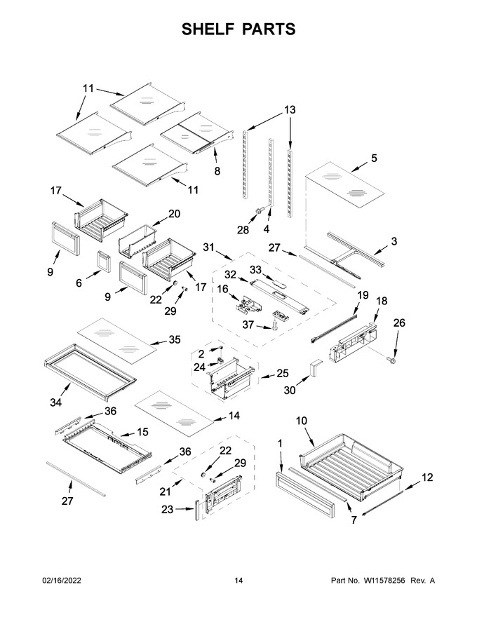 Diagram for WRF757SDHV03