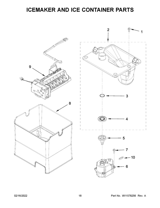 Diagram for WRF757SDHV03