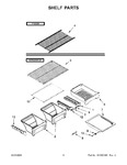 Diagram for 04 - Shelf Parts