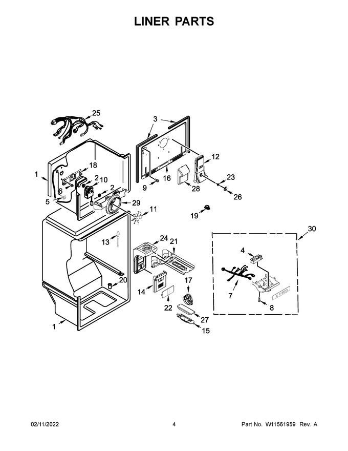 Diagram for WRT311FZDM02