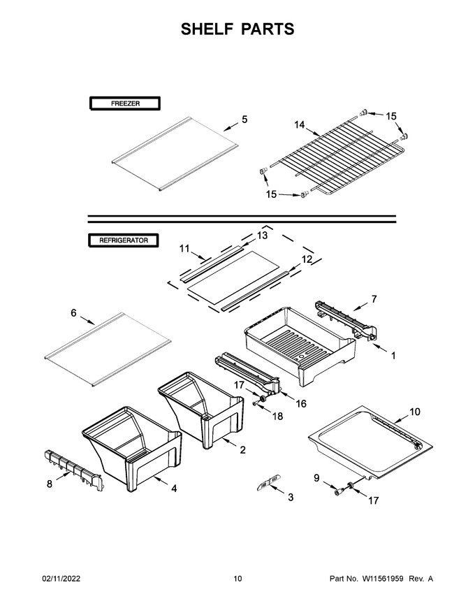 Diagram for WRT311FZDW02