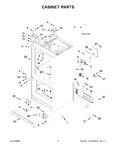 Diagram for 02 - Cabinet Parts