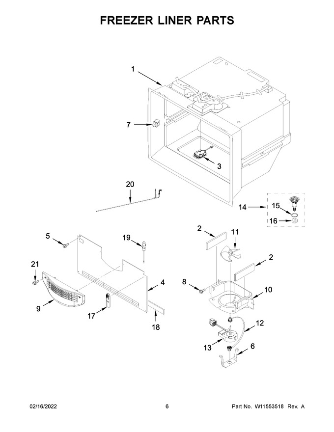 Diagram for WRF767SDHV03