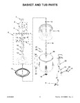 Diagram for 04 - Basket And Tub Parts