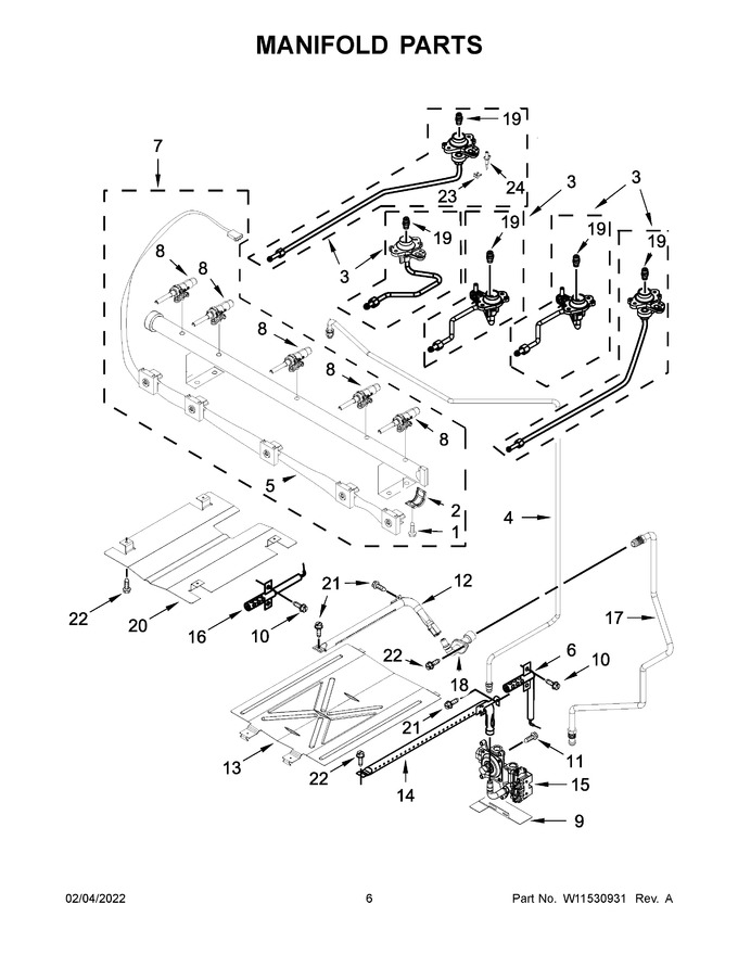 Diagram for WFG550S0HZ3