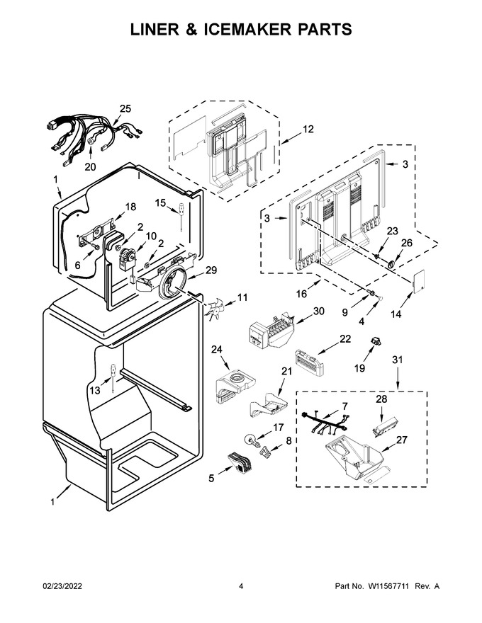 Diagram for WRT348FMES04