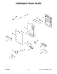 Diagram for 09 - Dispenser Front Parts