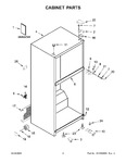 Diagram for 02 - Cabinet Parts