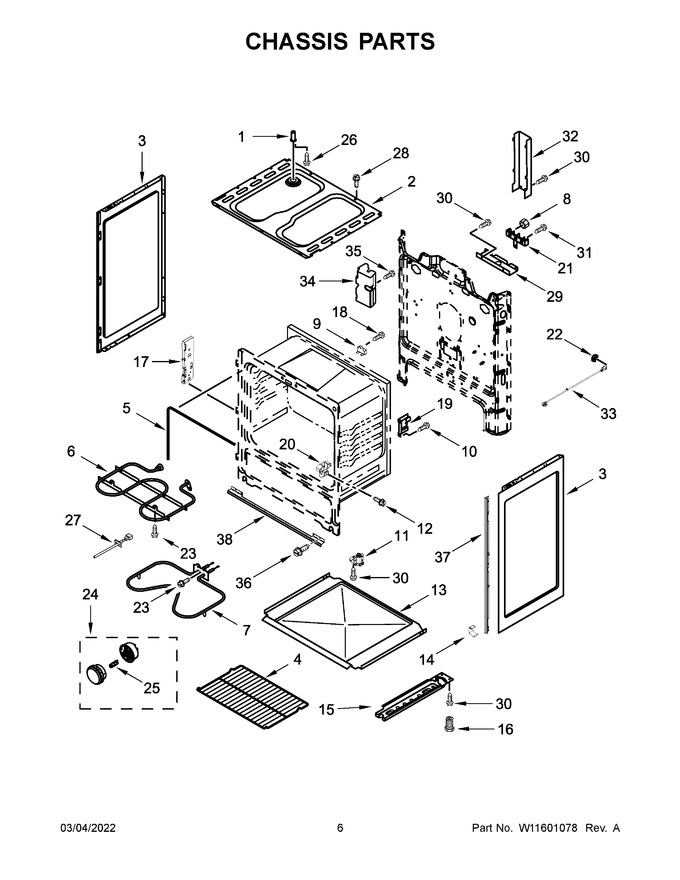 Diagram for YACR4303MFS8