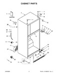 Diagram for 02 - Cabinet Parts