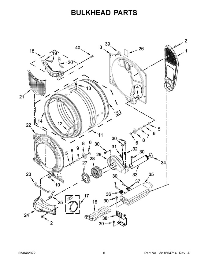 Diagram for YWED5605MW0