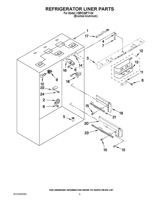 Diagram for KBRO36FTX04