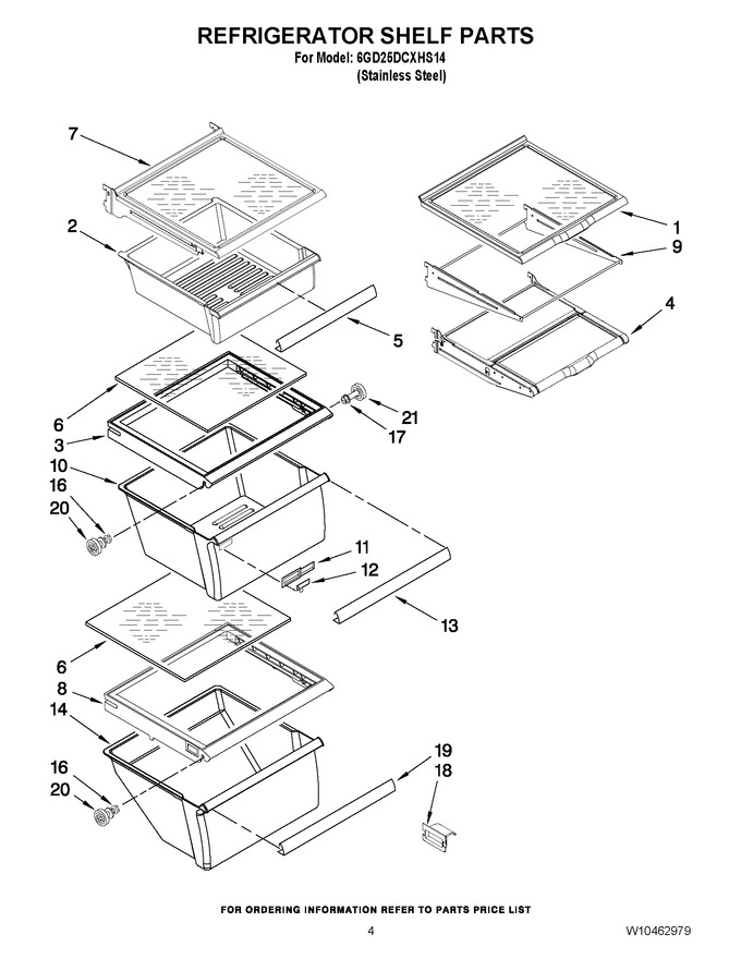 Diagram for 6GD25DCXHS14