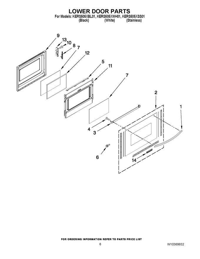 Diagram for KERS505XBL01