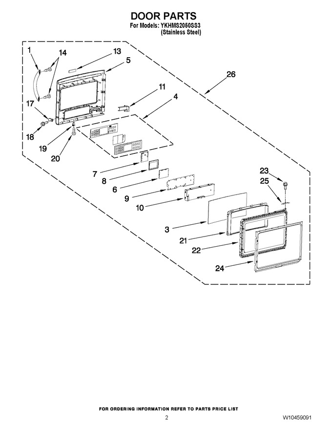 Diagram for YKHMS2050SS3