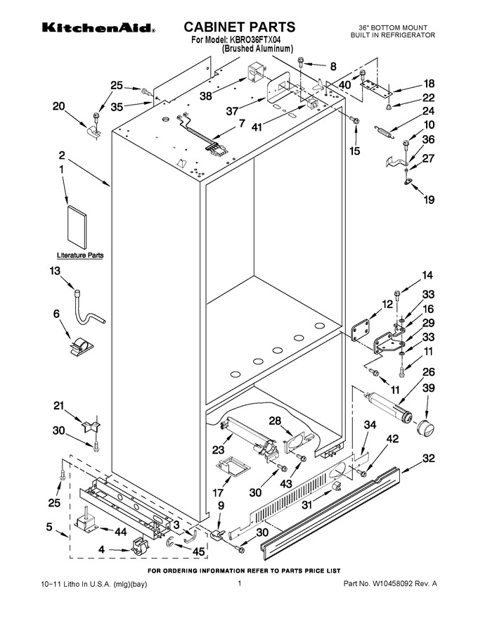 Diagram for KBRO36FTX04