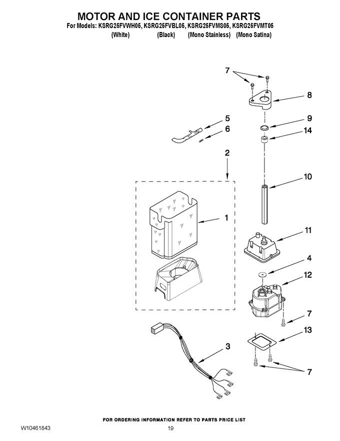 Diagram for KSRG25FVMS05