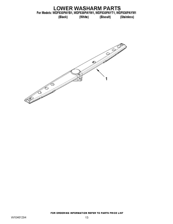 Diagram for WDF530PAYM1