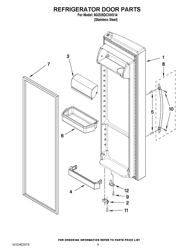 Diagram for 6GD25DCXHS14