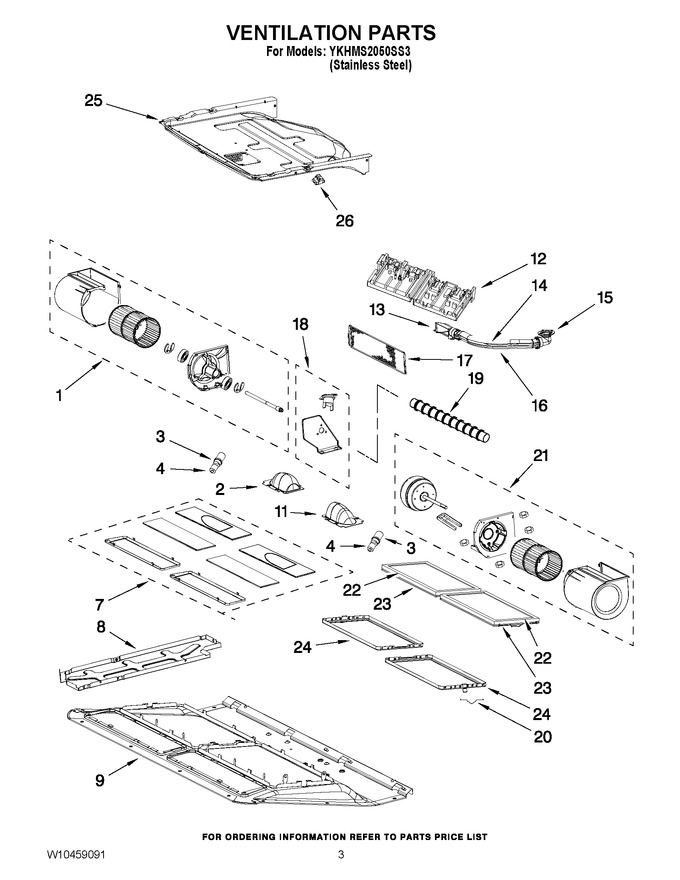 Diagram for YKHMS2050SS3