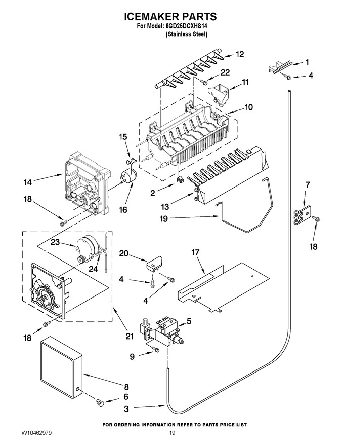 Diagram for 6GD25DCXHS14