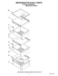 Diagram for 03 - Refrigerator Shelf Parts