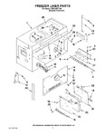 Diagram for 05 - Freezer Liner Parts