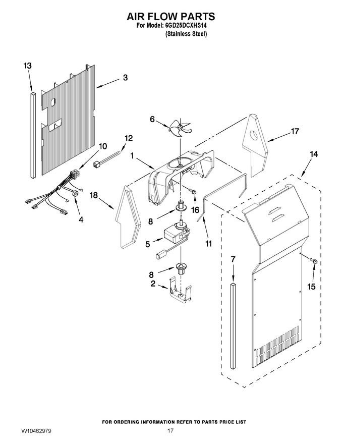 Diagram for 6GD25DCXHS14