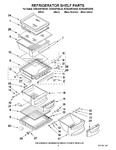 Diagram for 03 - Refrigerator Shelf Parts