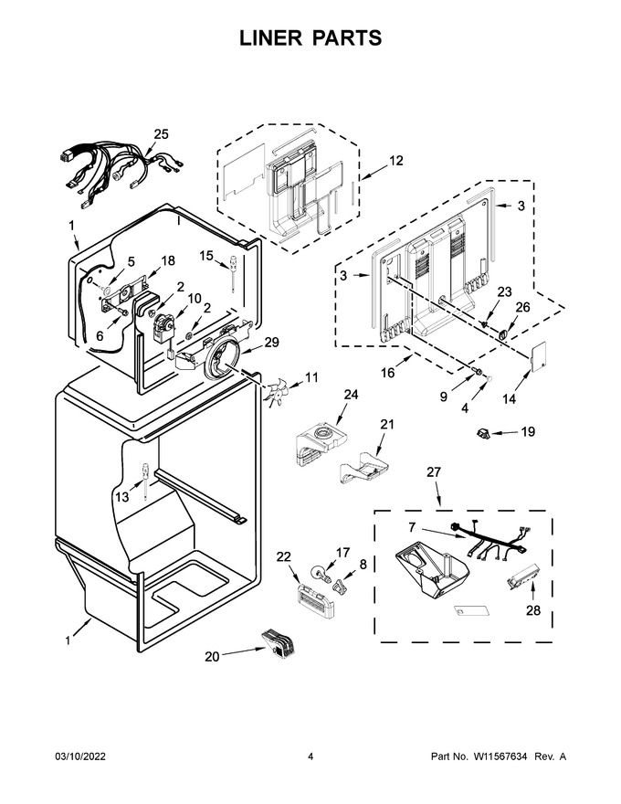 Diagram for ART308FFDW08