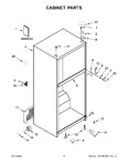 Diagram for 02 - Cabinet Parts