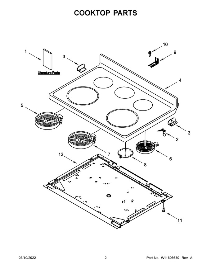 Diagram for YWFE505W0JZ3