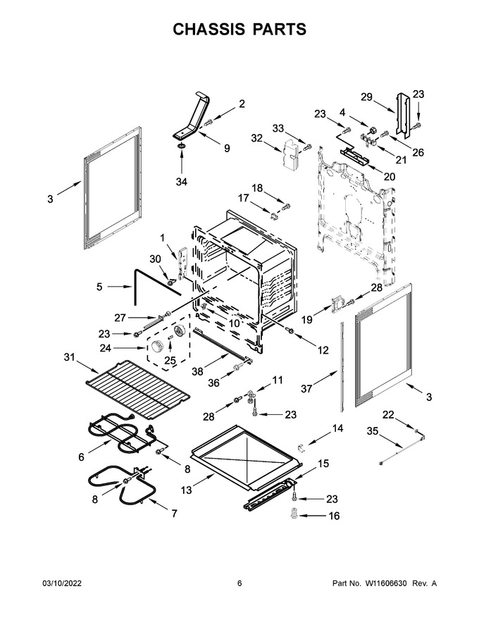 Diagram for YWFE505W0JZ3