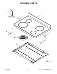 Diagram for 02 - Cooktop Parts