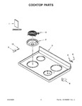 Diagram for 02 - Cooktop Parts