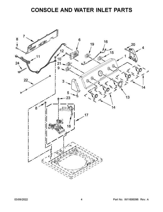 Diagram for MVWC565FW3