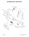 Diagram for 03 - Refrigerator Liner Parts