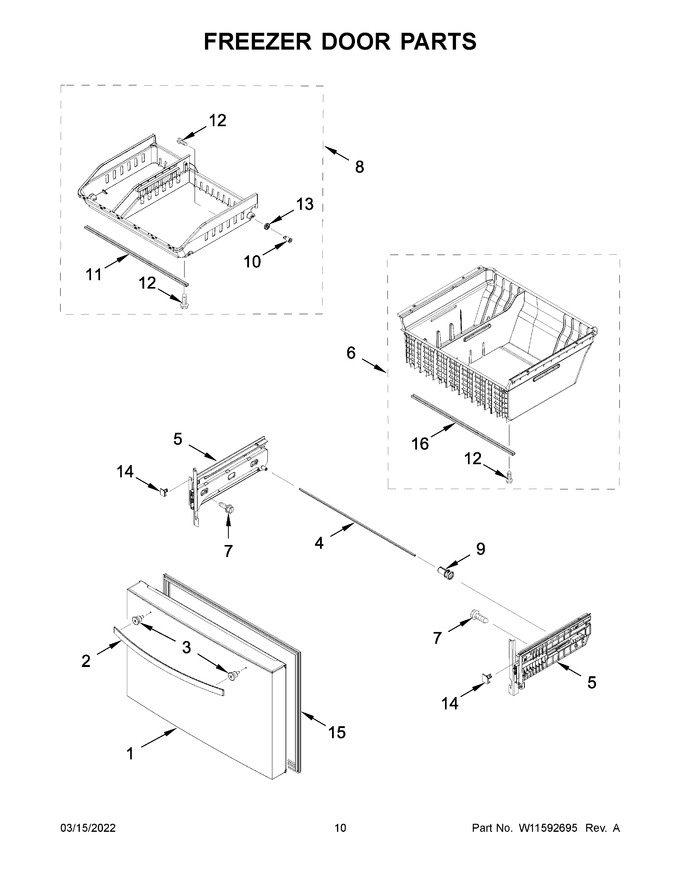 Diagram for WRF954CIHZ04