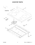 Diagram for 02 - Cooktop Parts