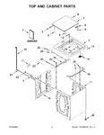 Diagram for 02 - Top And Cabinet Parts