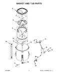 Diagram for 04 - Basket And Tub Parts